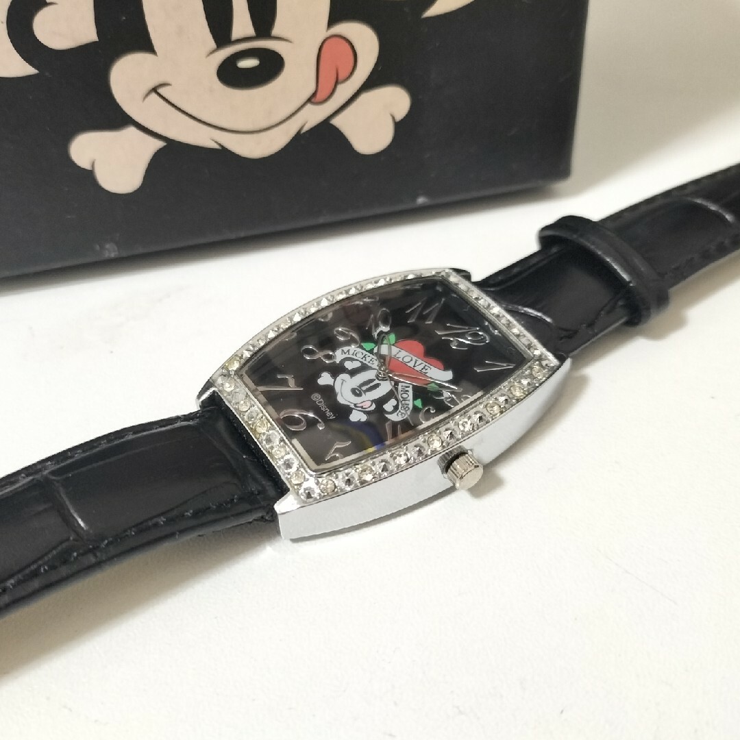 Disney(ディズニー)の美品 ディズニー公式 ミッキーマウス 腕時計 レディース レディースのファッション小物(腕時計)の商品写真