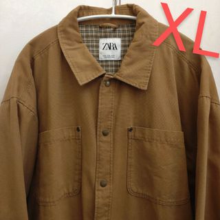 ザラ(ZARA)のzara シャツジャケット　XLサイズ(シャツ)