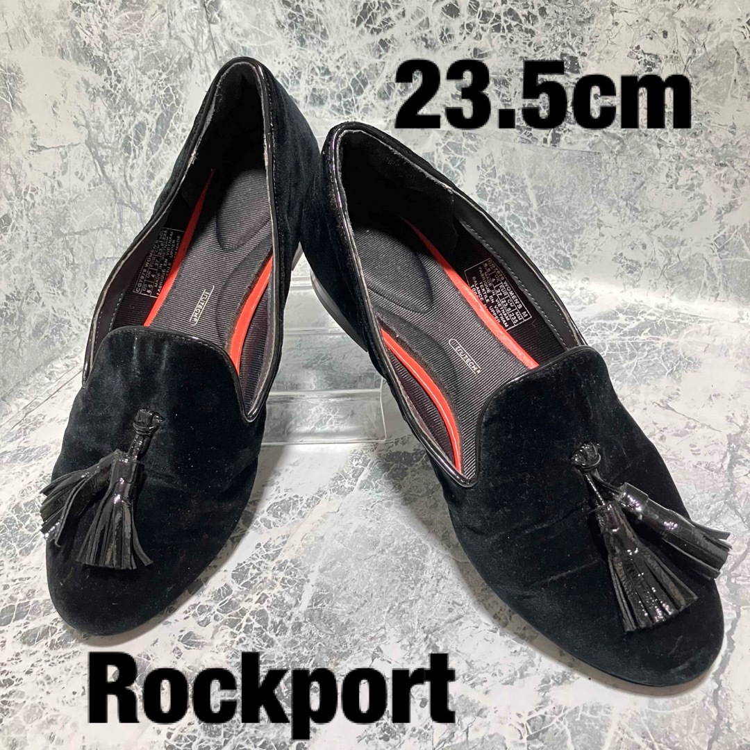 ROCKPORT(ロックポート)の【状態良好】Rockportロックポートブラックカジュアル　23.5㎝ レディースの靴/シューズ(ハイヒール/パンプス)の商品写真