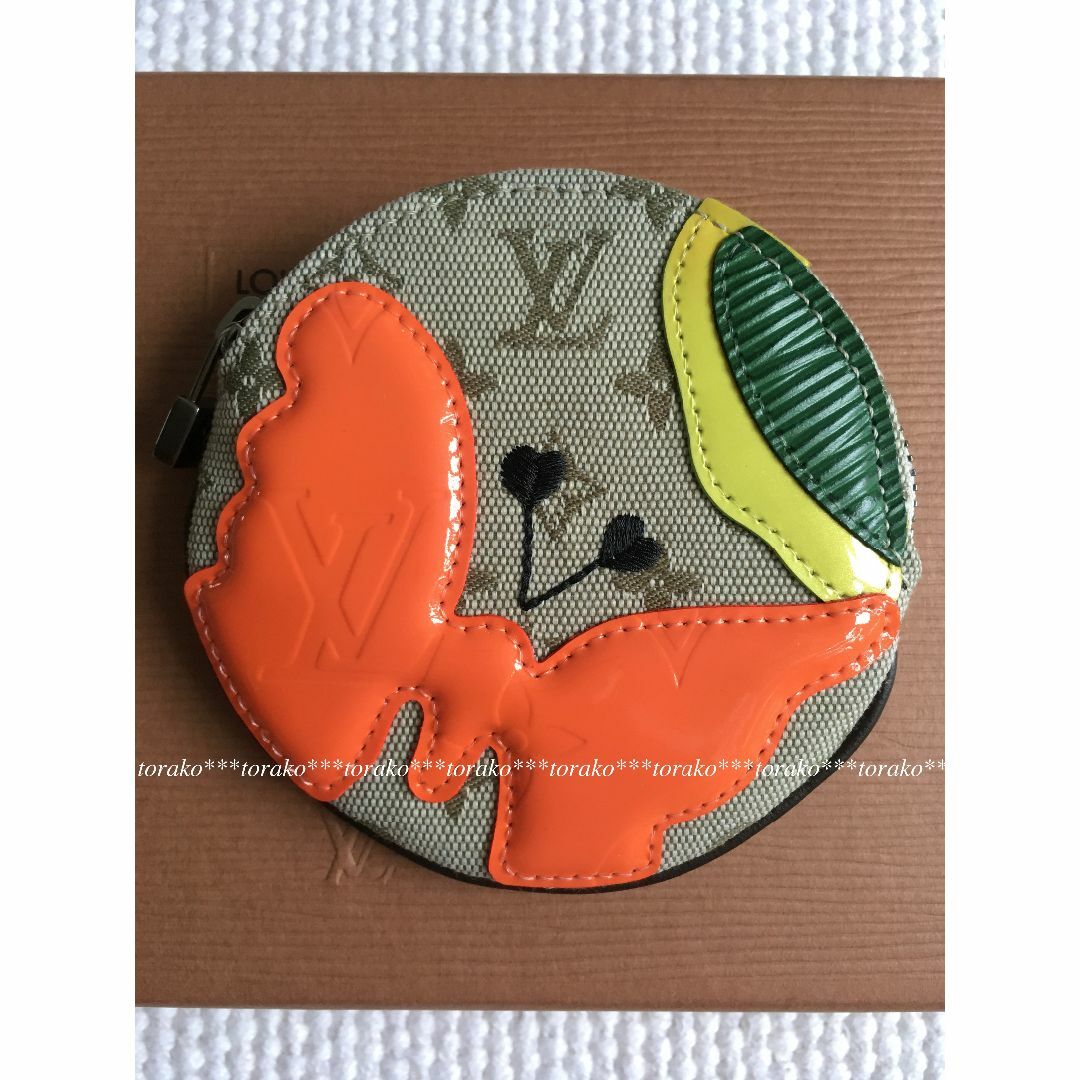 LOUIS VUITTON - 【限定商品】レア!! ルイヴィトン コントドゥフェ 蝶 コインケース