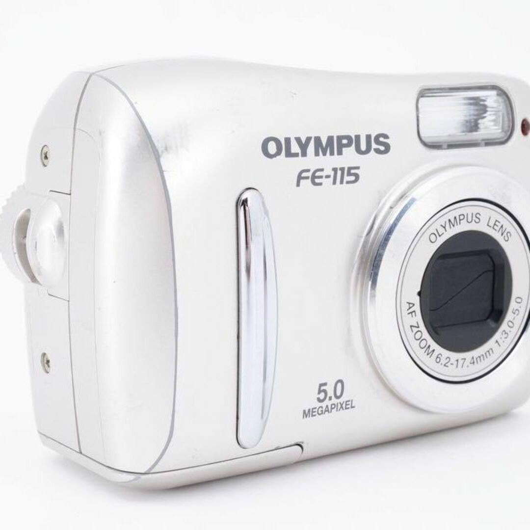 OLYMPUS(オリンパス)のOLYMPUS FE-115 単三電池対応 デジタルカメラ スマホ/家電/カメラのカメラ(コンパクトデジタルカメラ)の商品写真