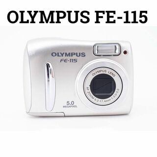 オリンパス(OLYMPUS)のOLYMPUS FE-115 単三電池対応 デジタルカメラ(コンパクトデジタルカメラ)