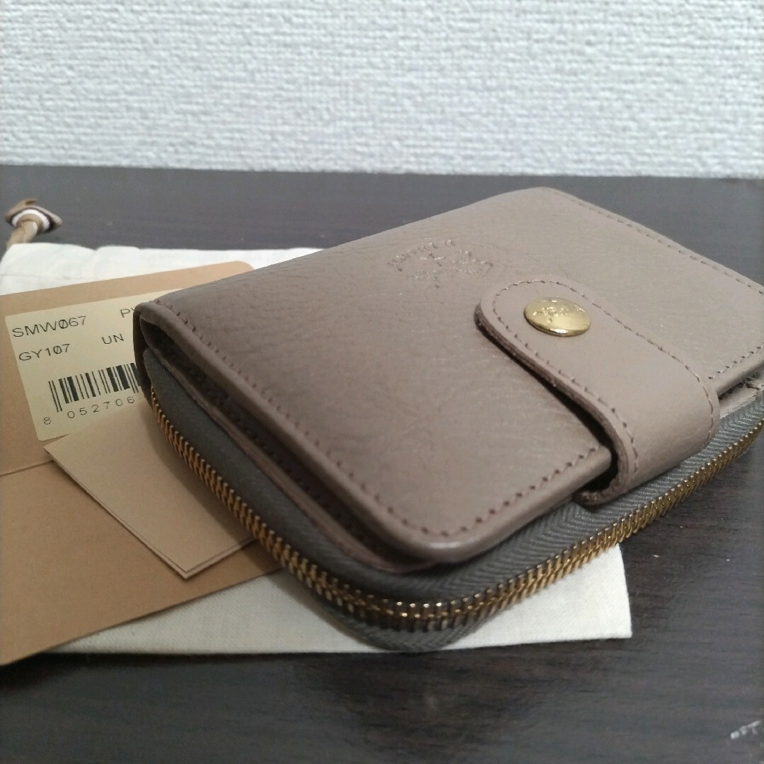 IL BISONTE - 新品 イルビゾンテ 本革 レザー ラウンド IL BISONTE - 新品 イルビゾンテ 本革 レザー ラウンド