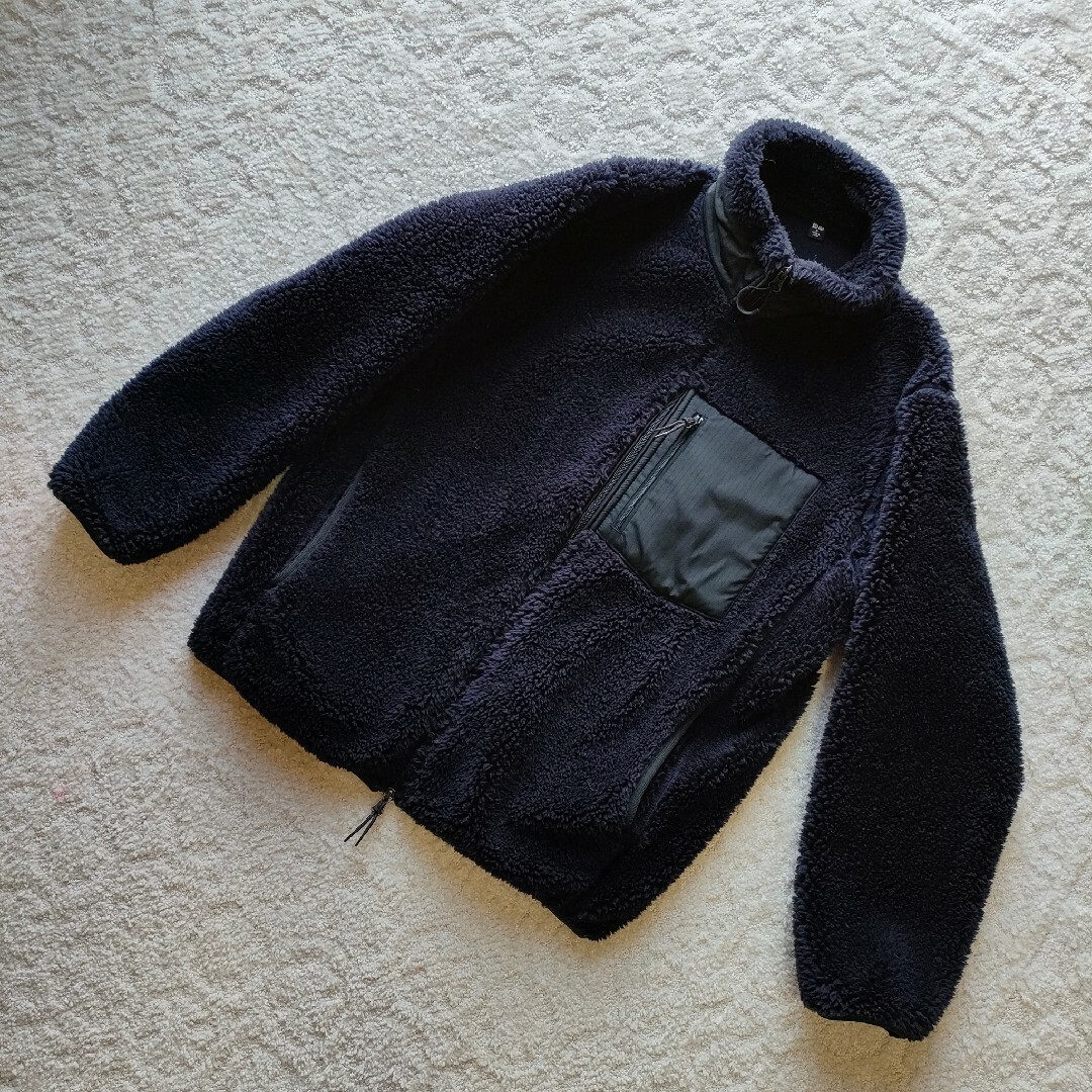 UNIQLO(ユニクロ)のユニクロ　防風フリースジャケット メンズのジャケット/アウター(ブルゾン)の商品写真