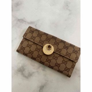 Gucci - グッチ GGマーモント 長財布 小銭入れ ラウンドファスナー