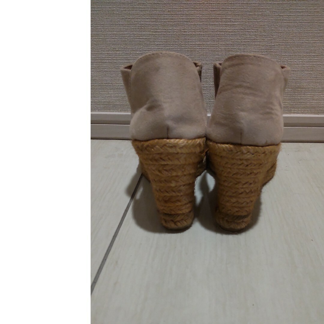 ウエッジサンダル ベージュ レディースの靴/シューズ(サンダル)の商品写真