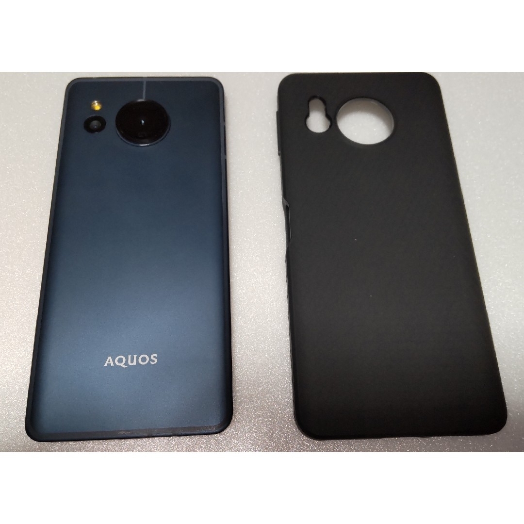 AQUOS(アクオス)のSHARP AQUOS sense8 simフリーコバルトブラック スマホ/家電/カメラのスマートフォン/携帯電話(スマートフォン本体)の商品写真