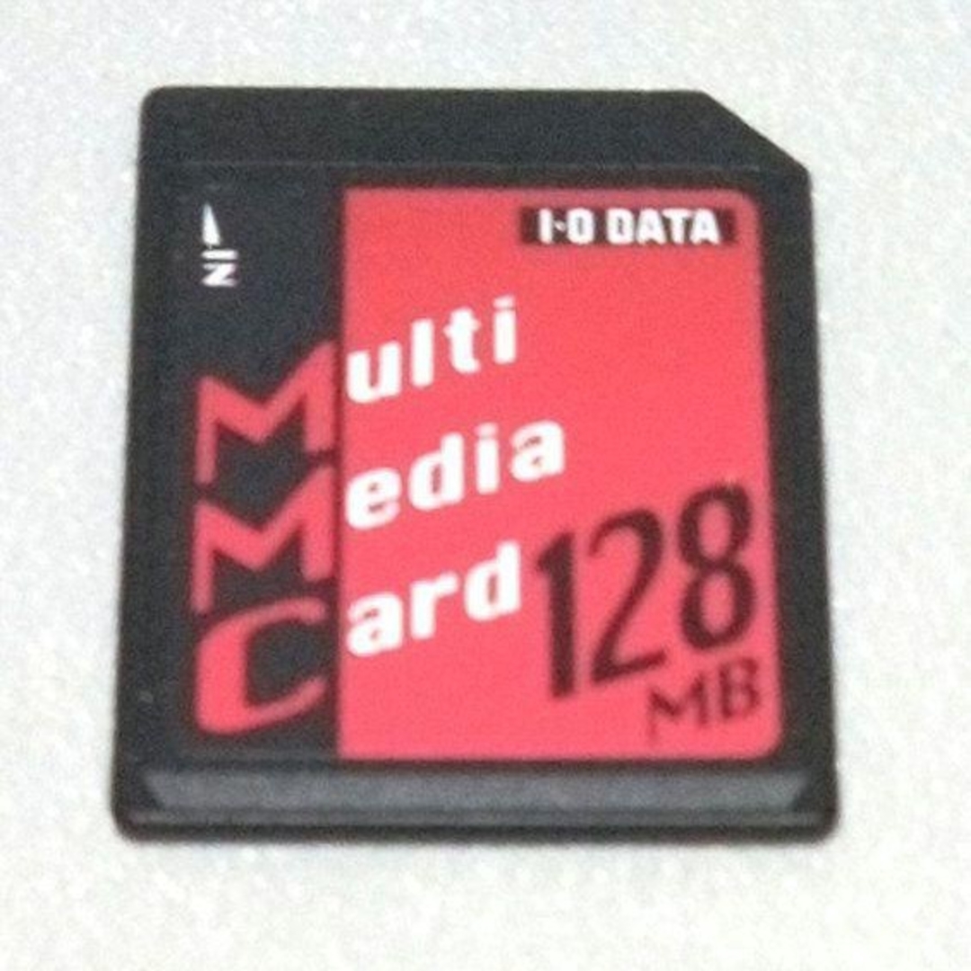 IODATA(アイオーデータ)のMulti Media Card（マルチメディアカード） 128MB スマホ/家電/カメラのスマホ/家電/カメラ その他(その他)の商品写真