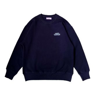 ワンエルディーケーセレクト(1LDK SELECT)のRusset Burbank Crew Neck (Navy)XL(スウェット)