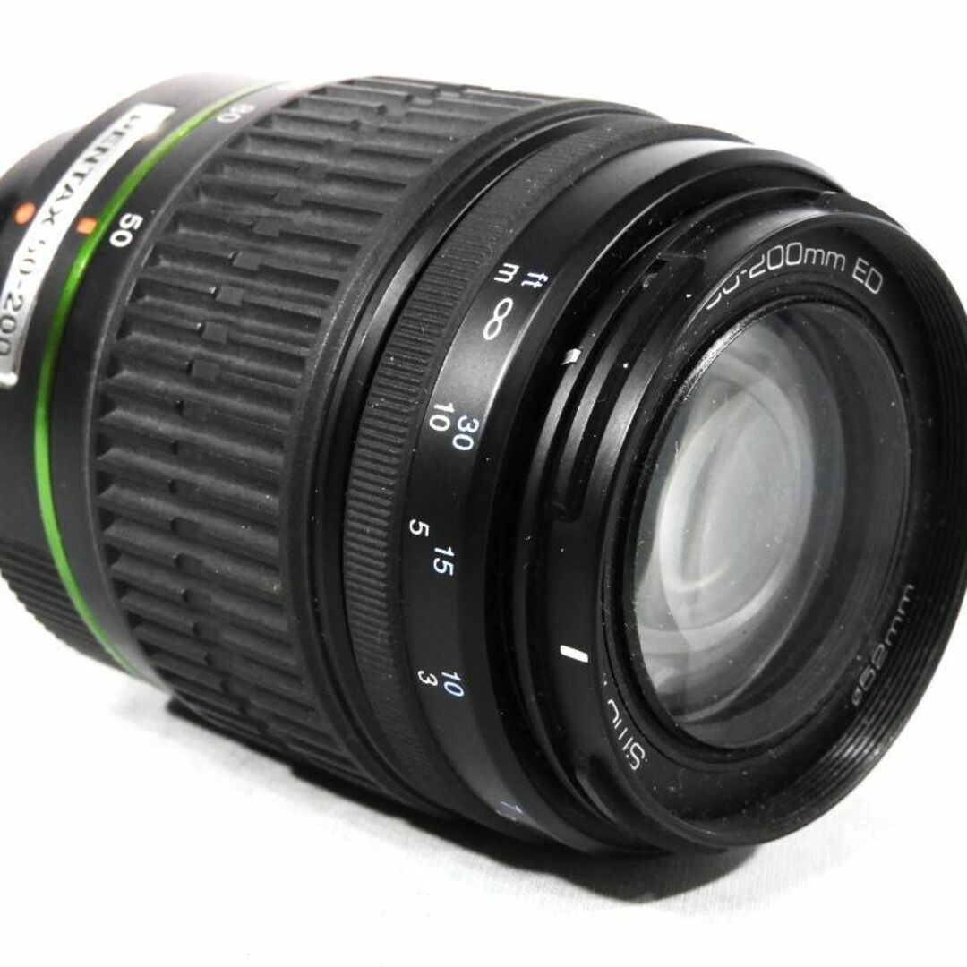 PENTAX(ペンタックス)の極上美品！PENTAX 50-200mm F4-5.6 ED ズームレンズ スマホ/家電/カメラのカメラ(レンズ(ズーム))の商品写真