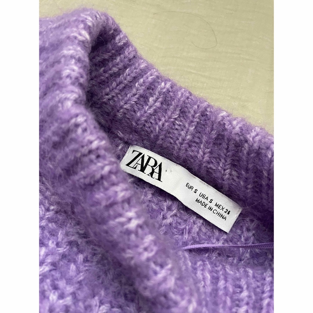 ZARA(ザラ)のZARA ウラアミ ニット レディースのトップス(ニット/セーター)の商品写真