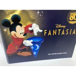 ディズニー(Disney)のディズニー　ファンタジア　記念銀貨(貨幣)