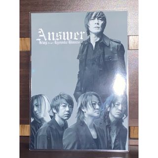 氷室京介　GLAY ラミネート　ハンドメイド品(アート/写真)