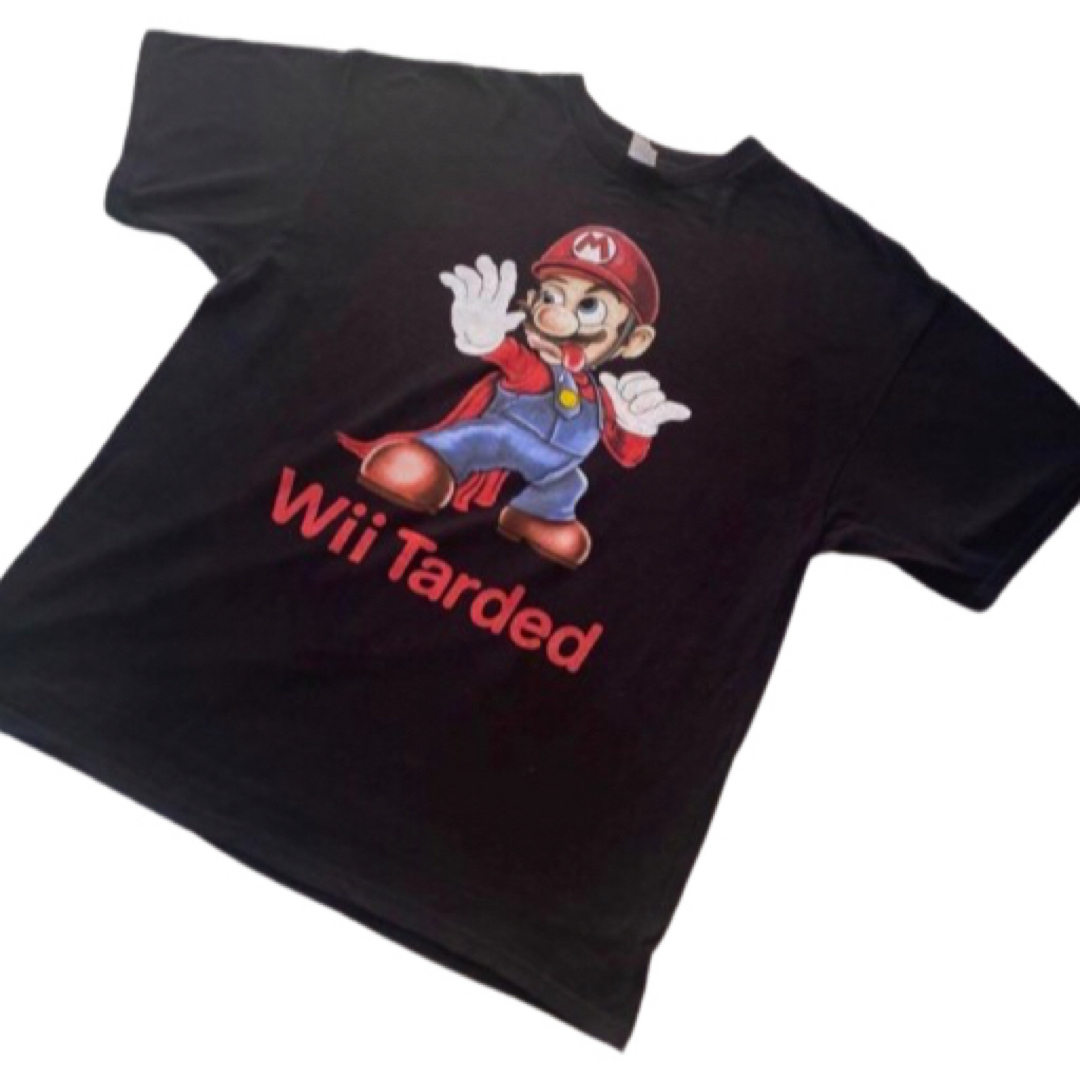 任天堂(ニンテンドウ)のWii Mario マリオ 任天堂 Nintendo Tシャツ XXL メンズのトップス(Tシャツ/カットソー(半袖/袖なし))の商品写真