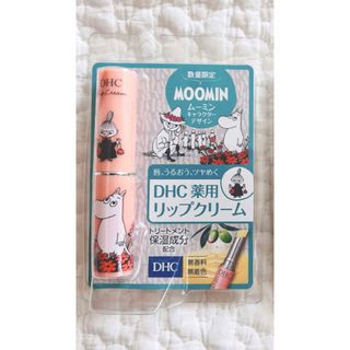 ムーミン(MOOMIN)のDHC 薬用 リップクリーム ムーミン＆リトルミイ(1.5g)(リップケア/リップクリーム)