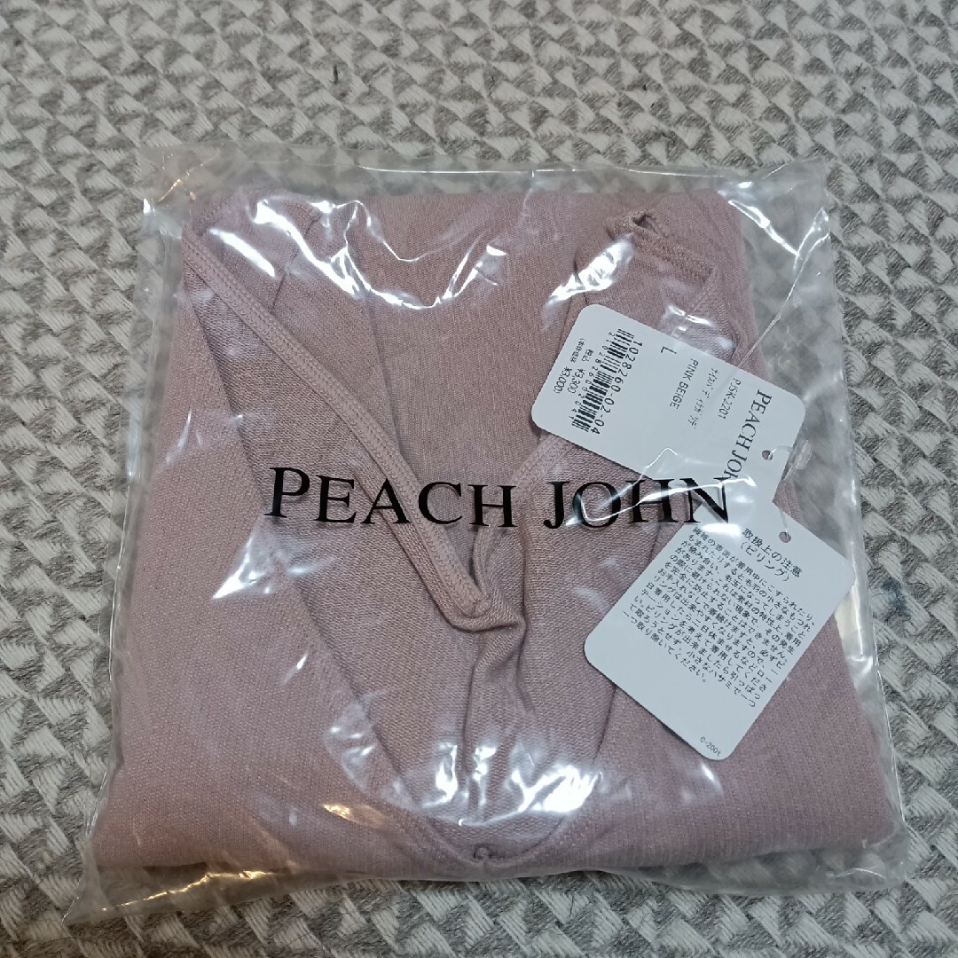 PEACH JOHN(ピーチジョン)のピーチジョン　ナイスバディ　長袖　L レディースの下着/アンダーウェア(アンダーシャツ/防寒インナー)の商品写真