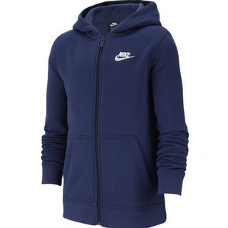 ナイキ(NIKE)のナイキ　厚手パーカー　ネイビー　新品　140(ジャケット/上着)