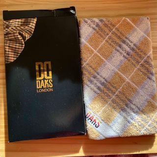 ダックス(DAKS)のDAKS LONDON タオル地ハンカチ(ハンカチ)