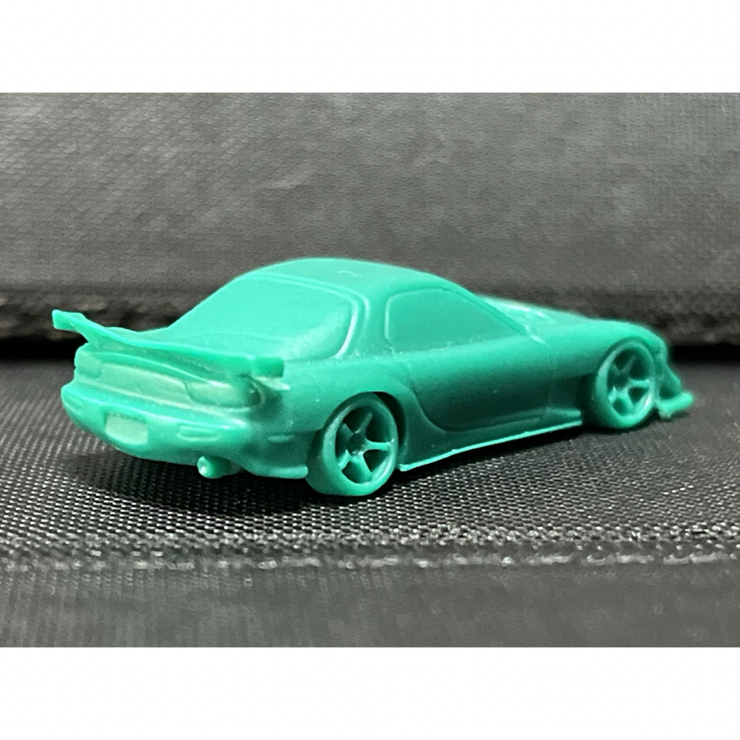 マツダ(マツダ)のイグニッションモデル 1/120 FEED RX-7 FD3S グリーン エンタメ/ホビーのおもちゃ/ぬいぐるみ(ミニカー)の商品写真