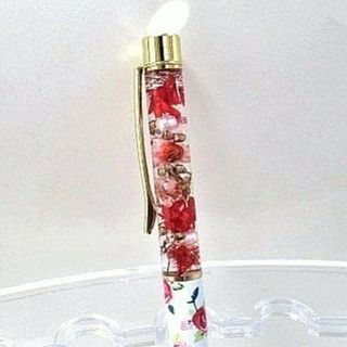 ハンドメイド  ハーバリウムボールペン 薔薇①(その他)