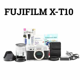 フジフイルム(富士フイルム)の美品　富士フィルム Fujifilm X-T10 Wi-Fi搭載(ビデオカメラ)