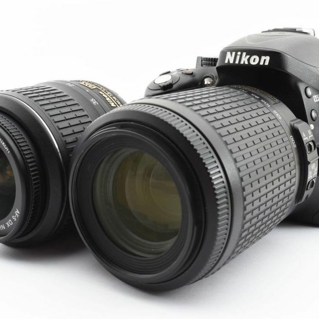 初心者おすすめ♪ Nikon ニコン D5200 ダブルレンズキット 初心者おすすめ♪ Nikon ニコン D5200 ダブルレンズキット