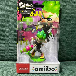 ニンテンドウ(任天堂)の【美品】amiibo スプラトゥーン2 ボーイ（ネオングリーン）(家庭用ゲームソフト)