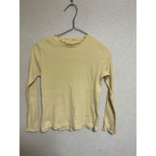 UNIQLO 黄色　ユニクロ　薄手のセーター　キッズ　かわいい　140(ニット)