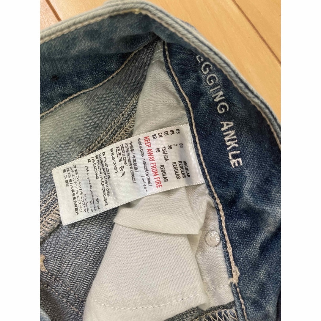 American Eagle(アメリカンイーグル)のアメリカンイーグルスキニーデニム00レギュラーサイズ レディースのパンツ(デニム/ジーンズ)の商品写真