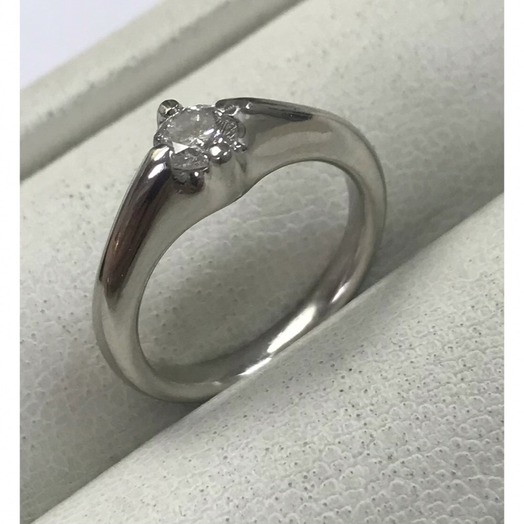 ★サイズ8号★Pt900/ダイヤモンドリング★0.37ct★ レディースのアクセサリー(リング(指輪))の商品写真