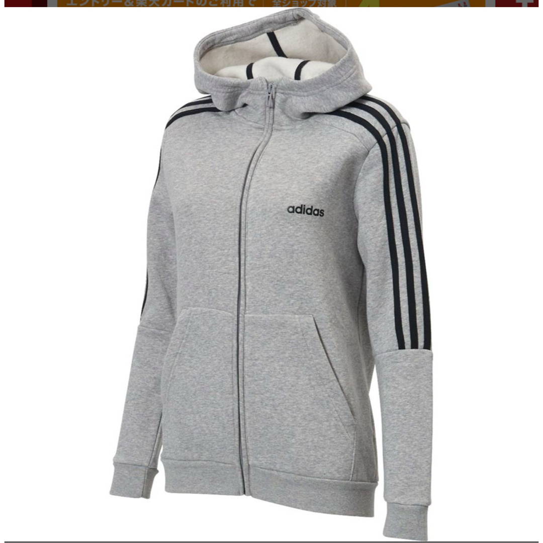 adidas(アディダス)のアディダス　厚手パーカー　140 新品 キッズ/ベビー/マタニティのキッズ服男の子用(90cm~)(ジャケット/上着)の商品写真