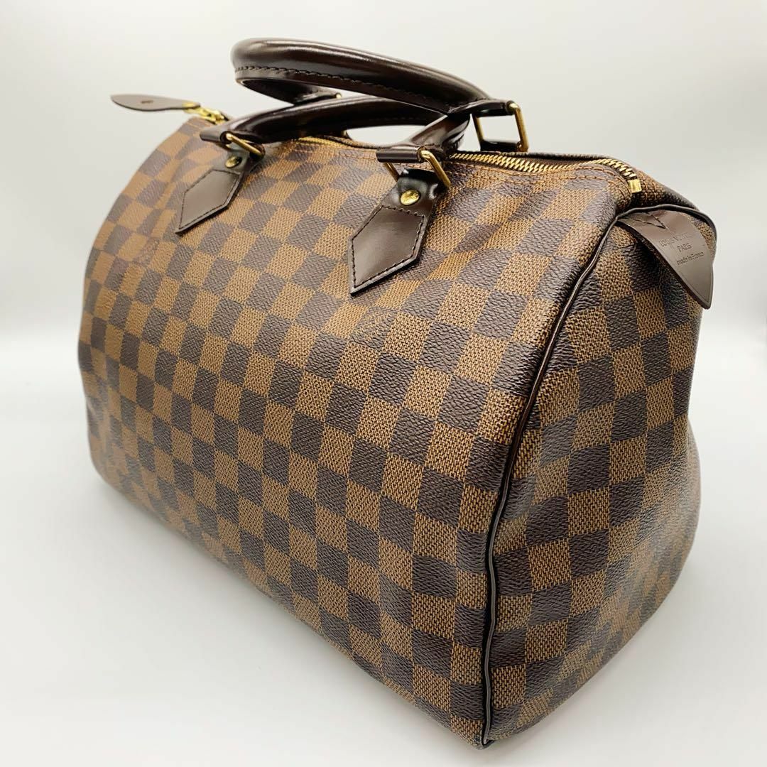 約17cm開閉式ルイ・ヴィトン LOUIS VUITTON スピーディ30 N41531 ダミエ ダミエキャンバス レディース ハンドバッグ