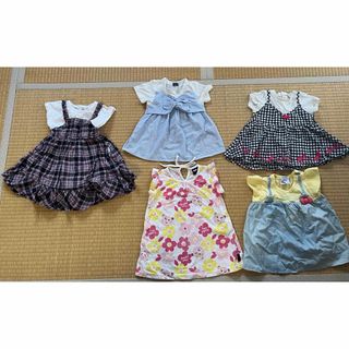 アナップ(ANAP)の女児夏服サイズ95 ※バラ売り場可能※(ワンピース)