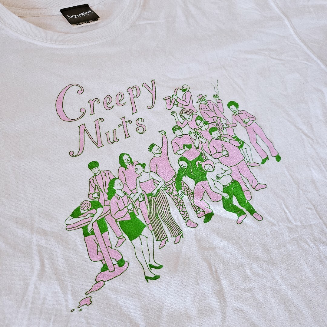 クリーピーナッツ Creepy Nuts Tシャツ XL エンタメ/ホビーのタレントグッズ(ミュージシャン)の商品写真