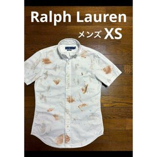 ポロラルフローレン(POLO RALPH LAUREN)の【希少デザイン】 ラルフローレン ボタンダウン 半袖 シャツ    NO1740(シャツ)