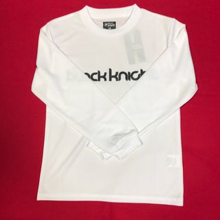 バドミントン　ブラックナイト　ロングTシャツ　T-3218U-WHT-140(バドミントン)