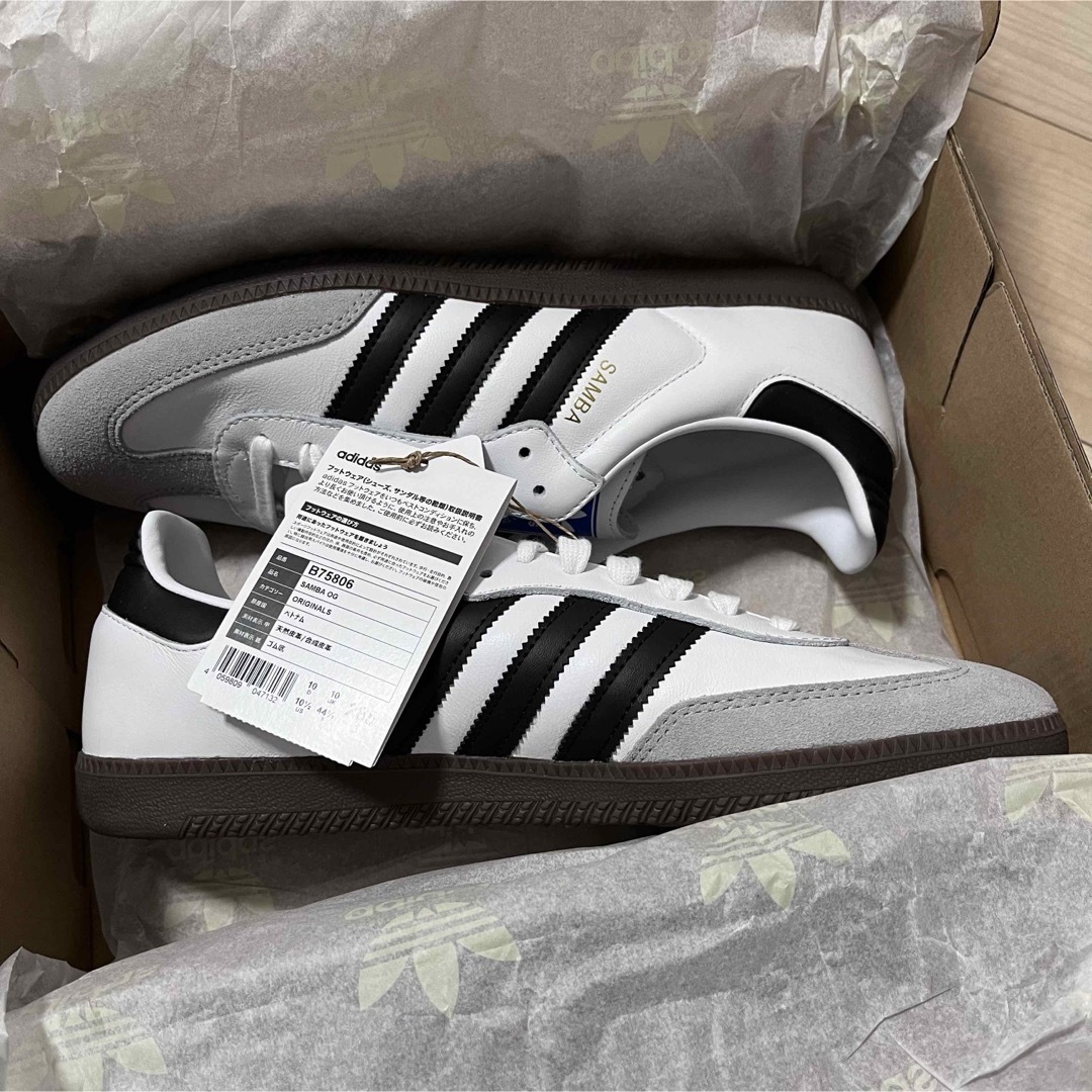 adidas(アディダス)の【新品28.5】ADIDAS Samba OG B75806 2024春夏 メンズの靴/シューズ(スニーカー)の商品写真