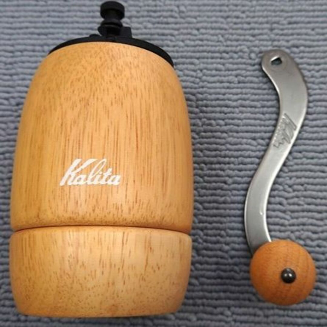 Kalita(カリタ)の値下げしました　カリタ　コーヒーミル KH-9（ナチュラル） インテリア/住まい/日用品のキッチン/食器(テーブル用品)の商品写真
