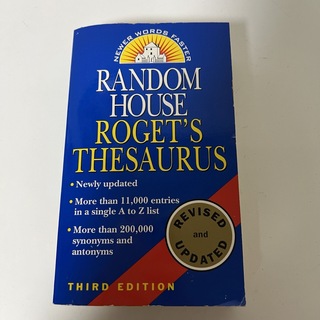 英英辞典 RANDOM HOUSE(語学/参考書)