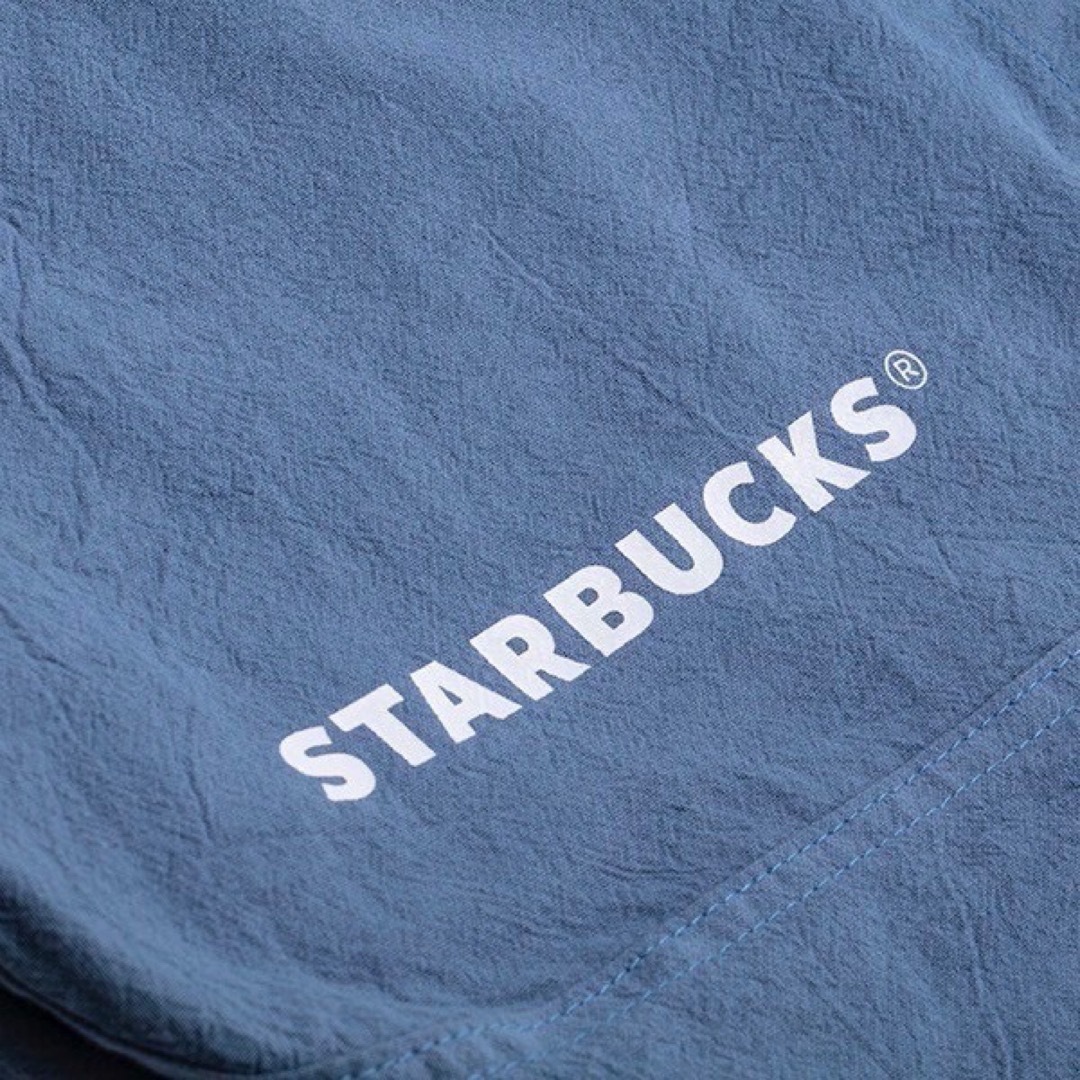 Starbucks Coffee(スターバックスコーヒー)のスターバックス　セイレーン　トートバッグ　ブルー系　ラスト1 レディースのバッグ(トートバッグ)の商品写真