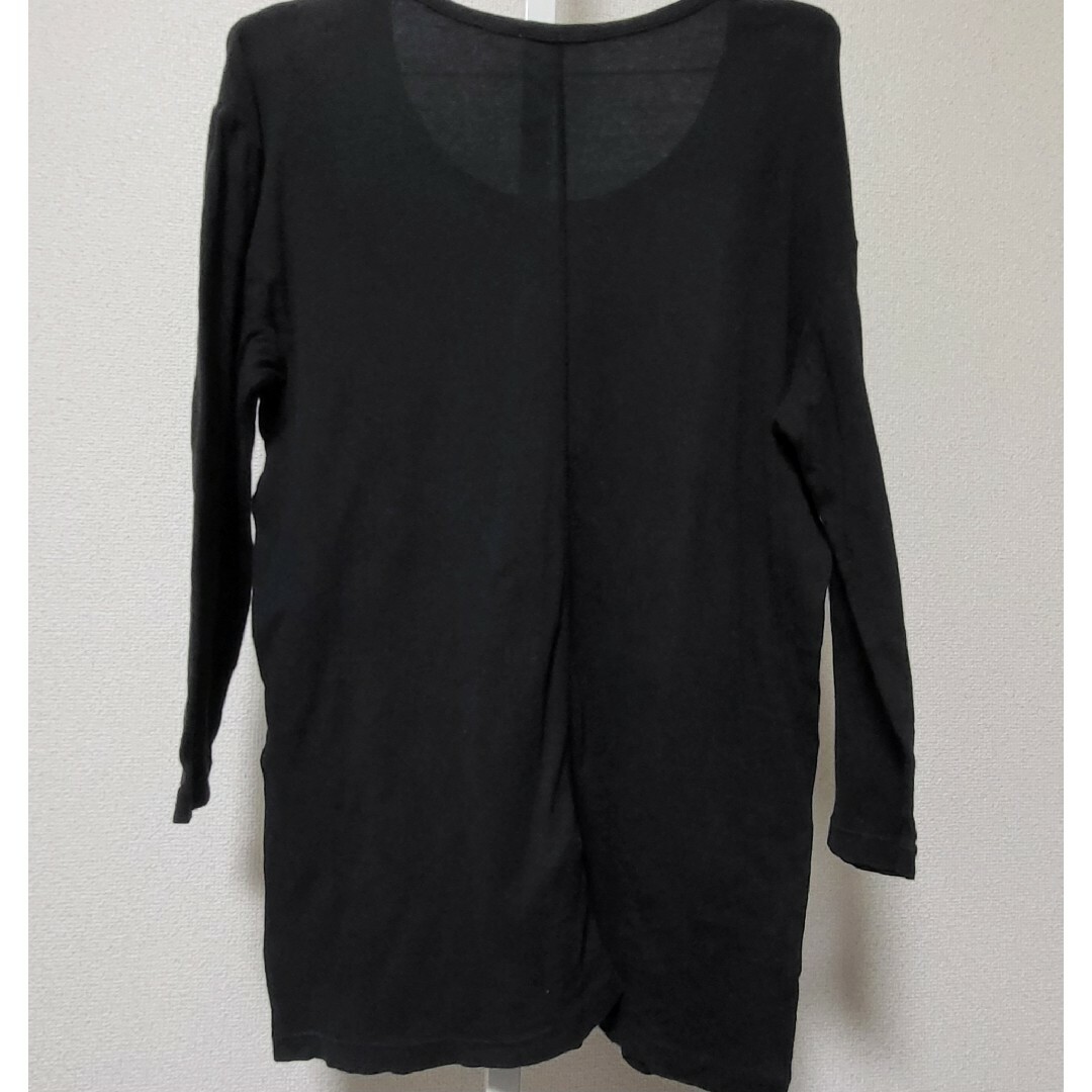 【BROWNY】ブラック シャツ  七分袖 Lサイズ メンズのトップス(シャツ)の商品写真