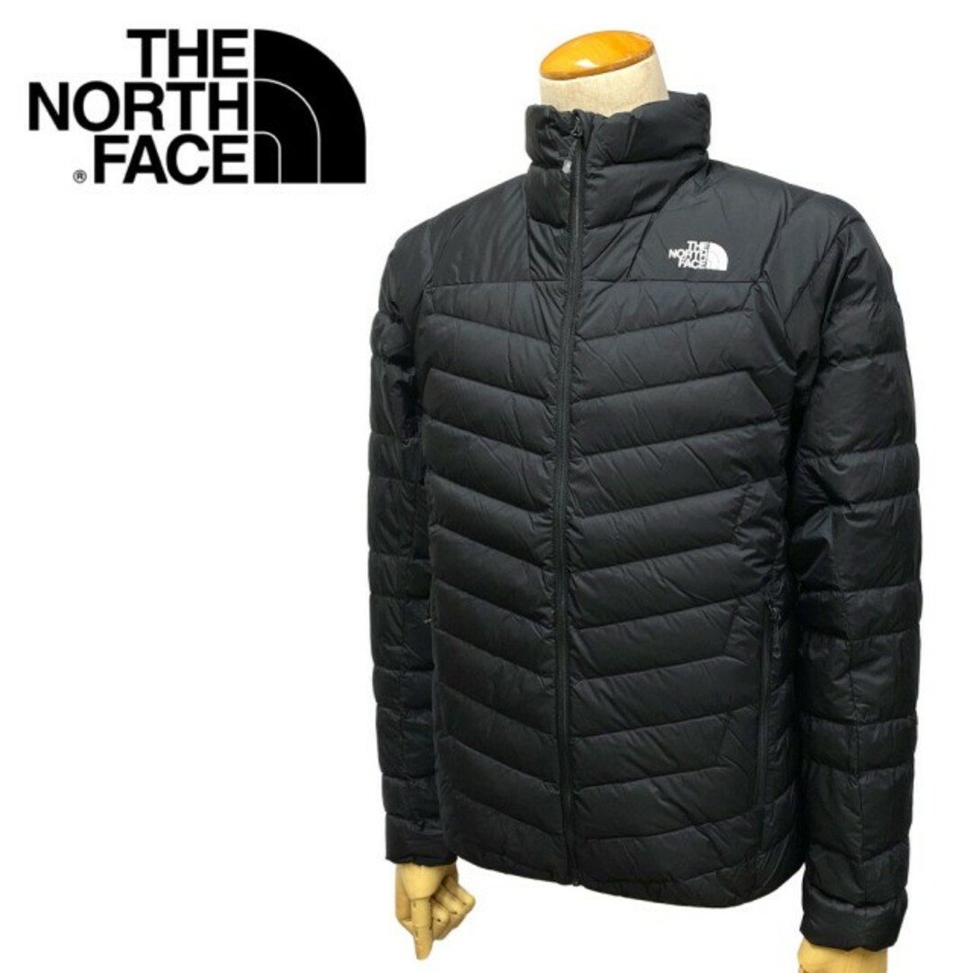 THE NORTH FACE(ザノースフェイス)のXXL ノースフェイス サンダージャケット NY82312 黒 K ブラック メンズのジャケット/アウター(ダウンジャケット)の商品写真