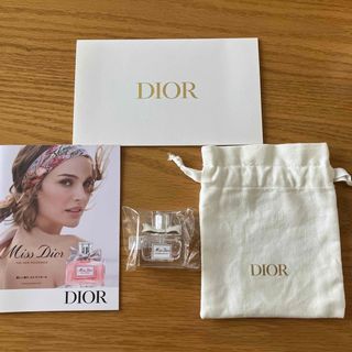 ディオール(Dior)のDIOR ミスディオール　ブルーミングブーケ　ミニ香水、巾着袋セット(香水(女性用))