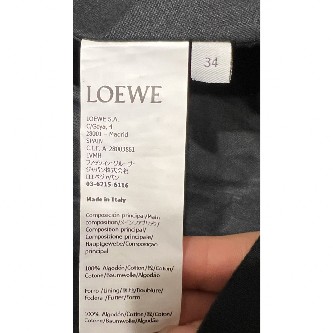 LOEWE(ロエベ)のお値下げ　LOEWE ロエベ　トレンチコート レディースのジャケット/アウター(トレンチコート)の商品写真