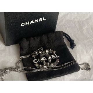 シャネル(CHANEL)のシャネル♥️ヴィンテージ スタッズ ココ ネックレス(ネックレス)