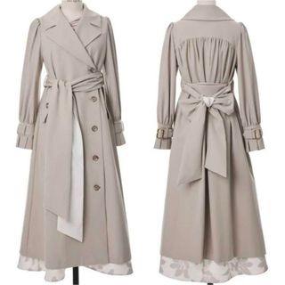 【herlipto】Belted Dress Trench Coat M