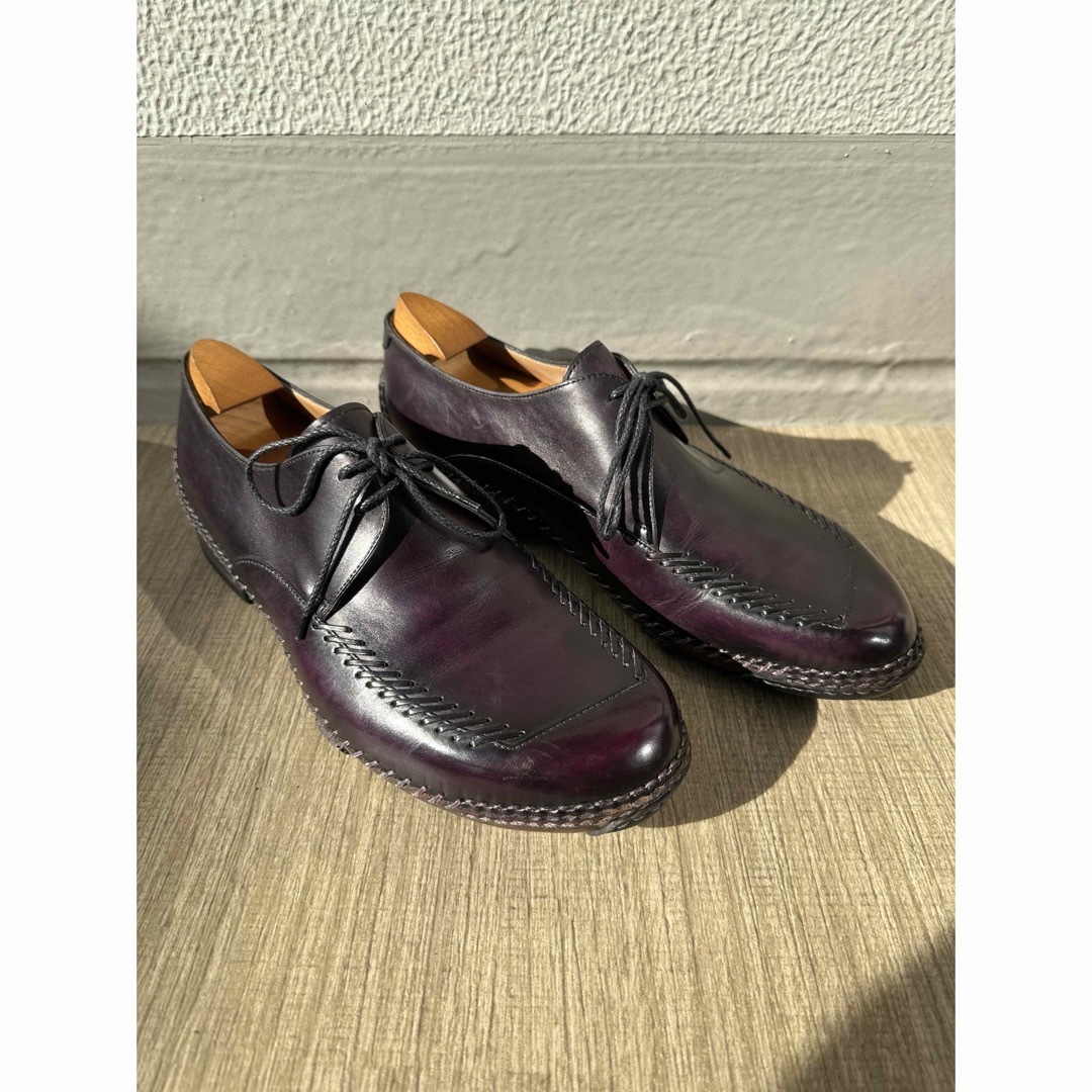 Berluti(ベルルッティ)の名作 ベルルッティ インディオ フルハンドメイド品 オパンケ製法 生産終了 紫 メンズの靴/シューズ(ドレス/ビジネス)の商品写真