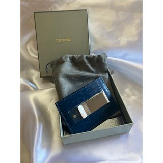 TOM FORD - トムフォード マネークリップ カードケース 2つ折り財布 黒