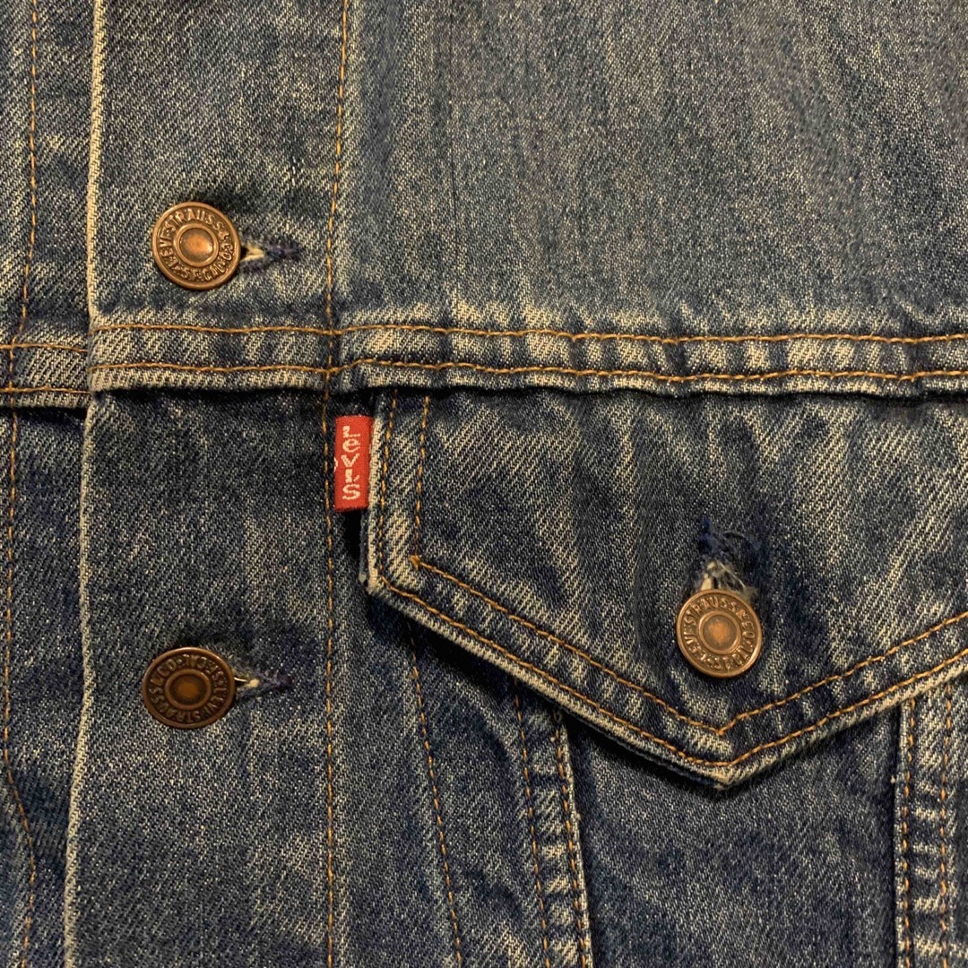 Levi's(リーバイス)のリーバイス　アメリカ製　Gジャン　70505 217  ボタン裏715 メンズのジャケット/アウター(Gジャン/デニムジャケット)の商品写真