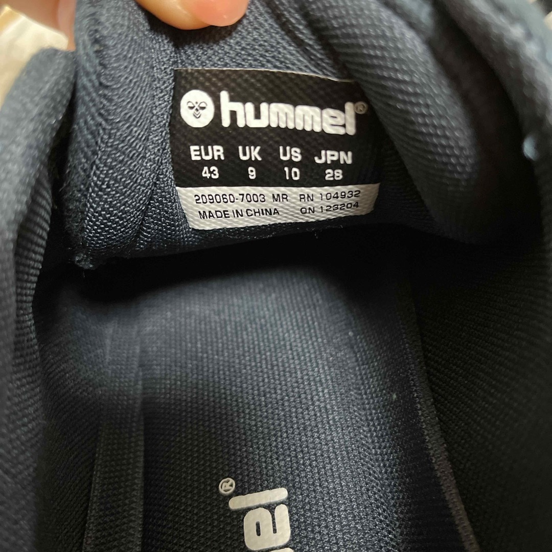 hummel(ヒュンメル)のヒュンメル  hummel スニーカー　新品軽量　　28センチ　ネイビー メンズの靴/シューズ(スニーカー)の商品写真